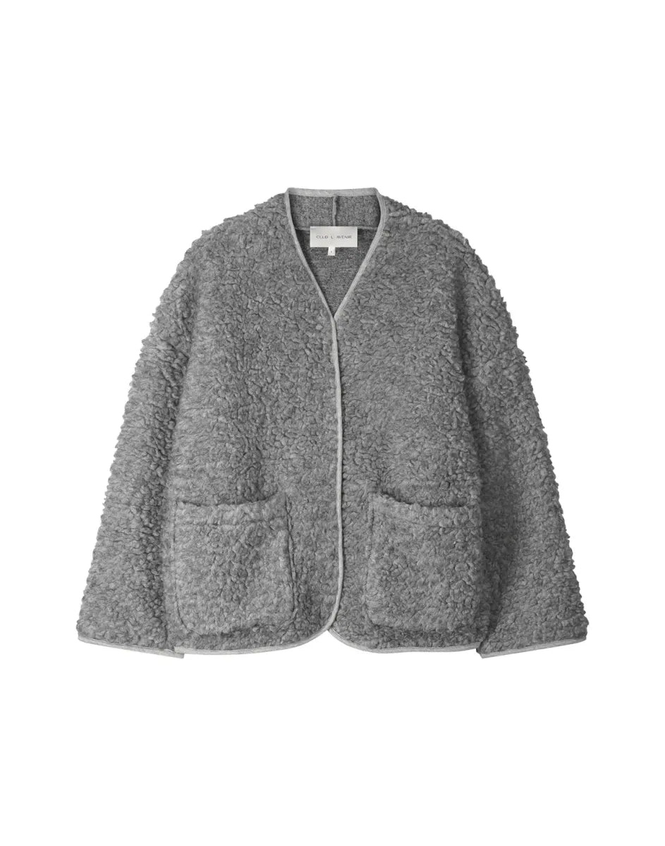 Grey Teddy Coat
