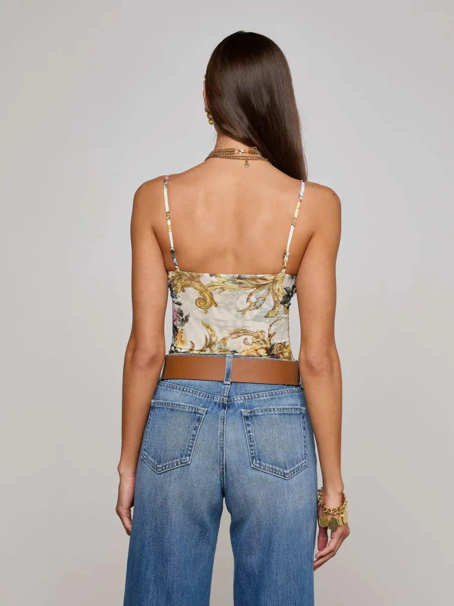 Floral Underwire Bodysuit
