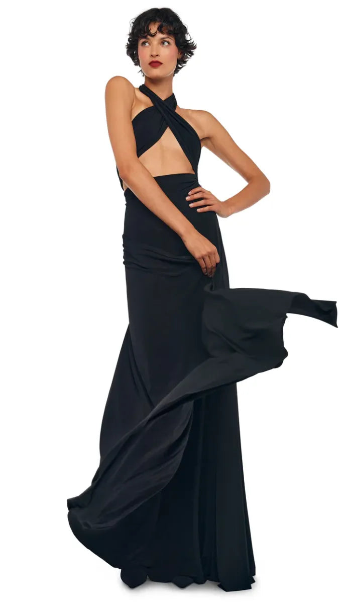 Black Convertible Gown