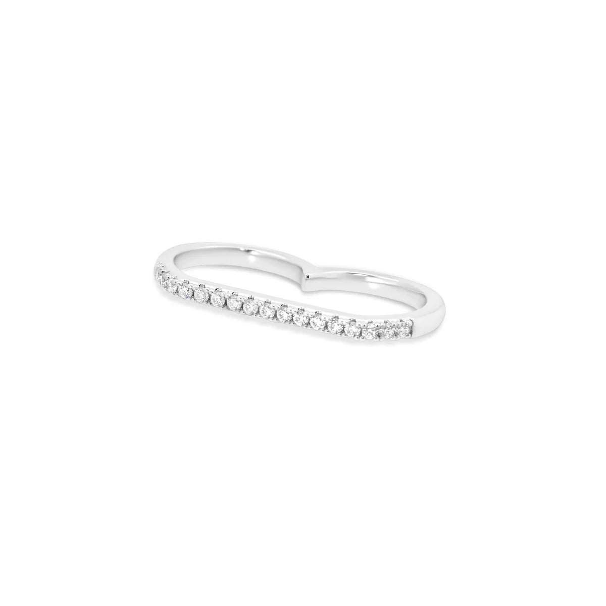 Bari Diamond Ring Silver