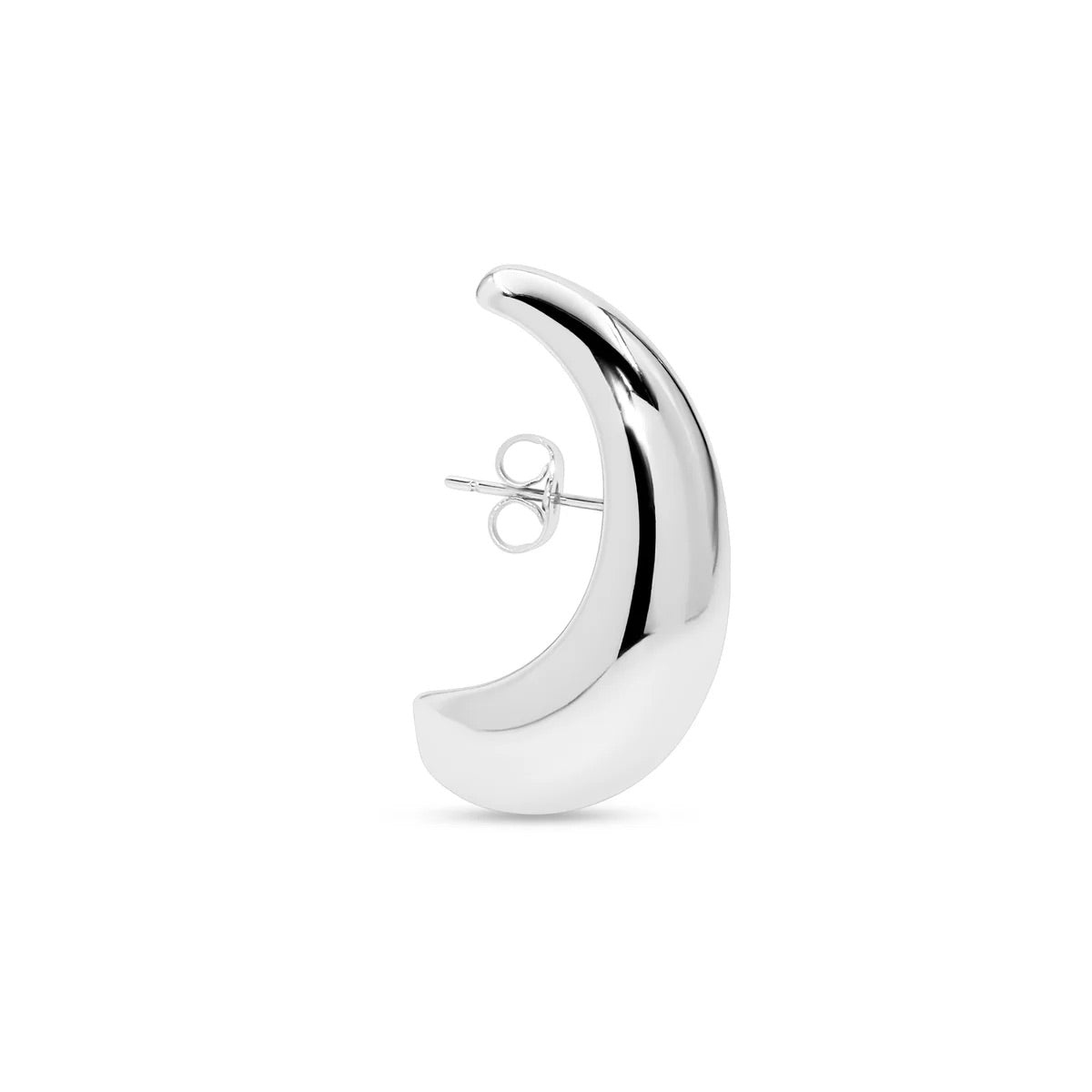 Bulb Silver Earstud