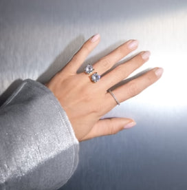 Double Diamond Ring