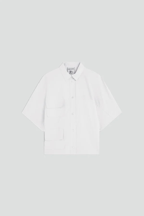 Boxy White Shirt