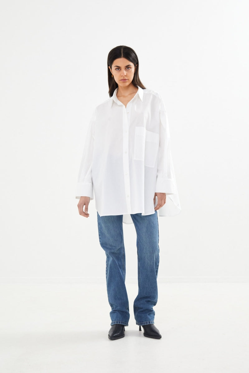 Poplin Oversized Shirt