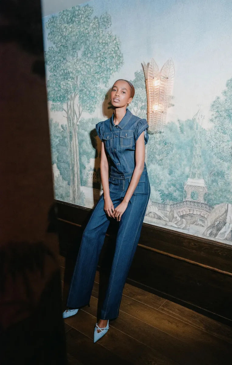 Long Azure Pants