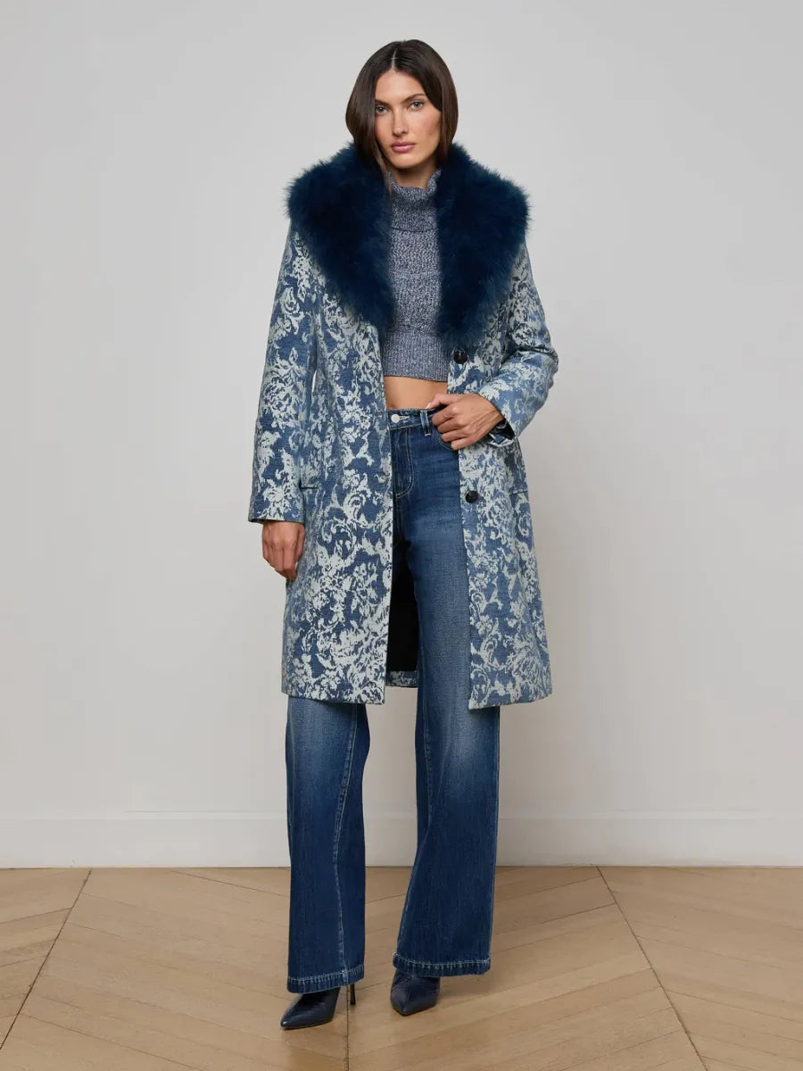 Laney Jacquard Coat