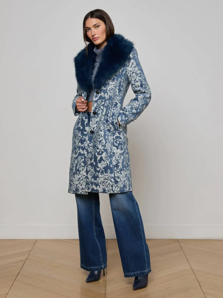 Laney Jacquard Coat