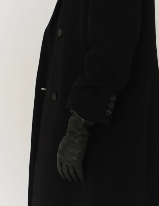 Leather Black Gloves