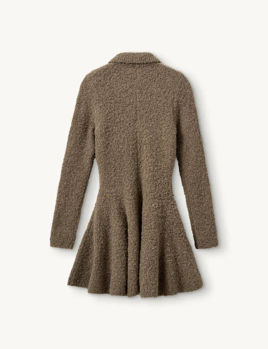 Balboa Volume Dress Praline