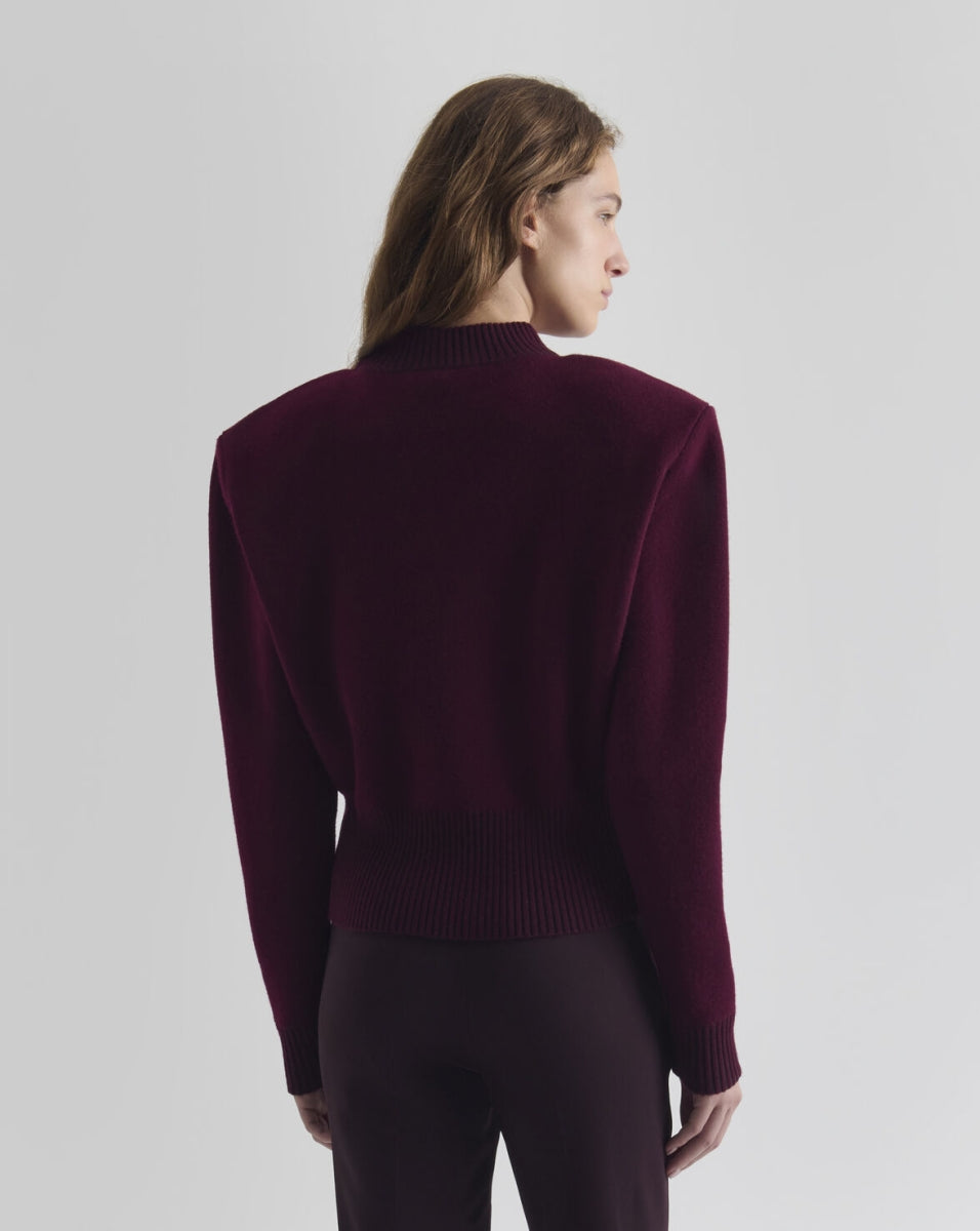 Lovelie Round Neck Plume Iro
