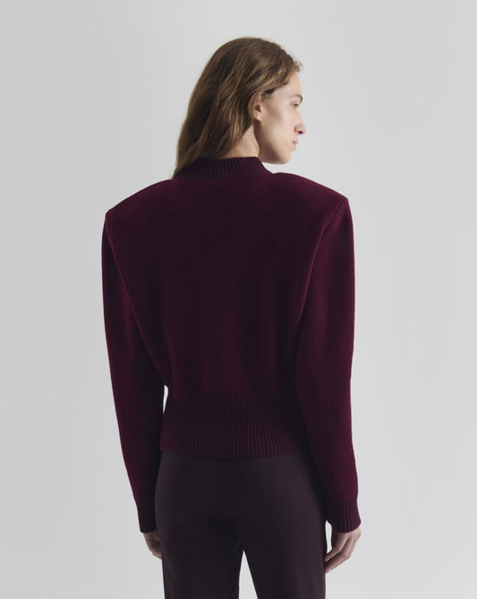 Lovelie Round Neck Plume Iro