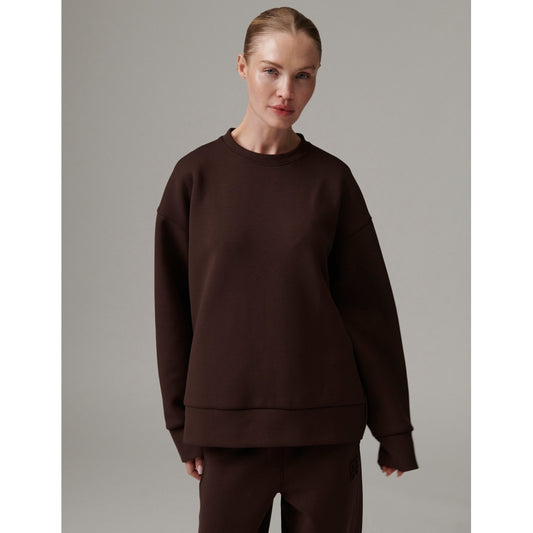 Crewa Coffee Sweater