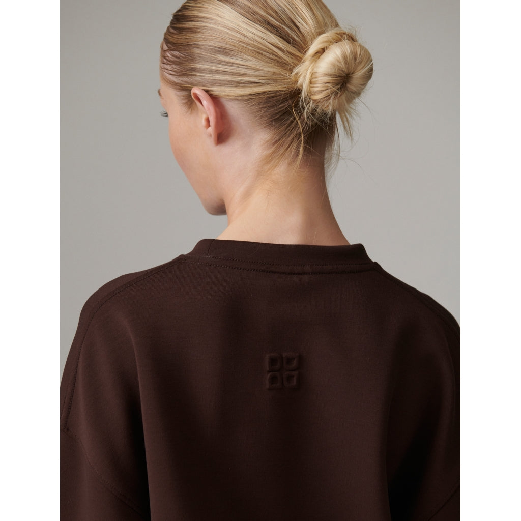 Crewa Coffee Sweater