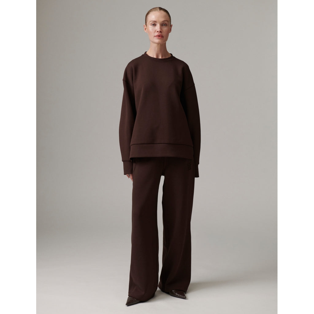 Crewa Coffee Sweater
