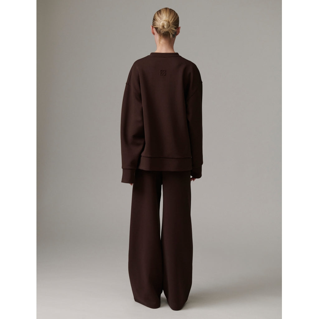 Crewa Coffee Sweater