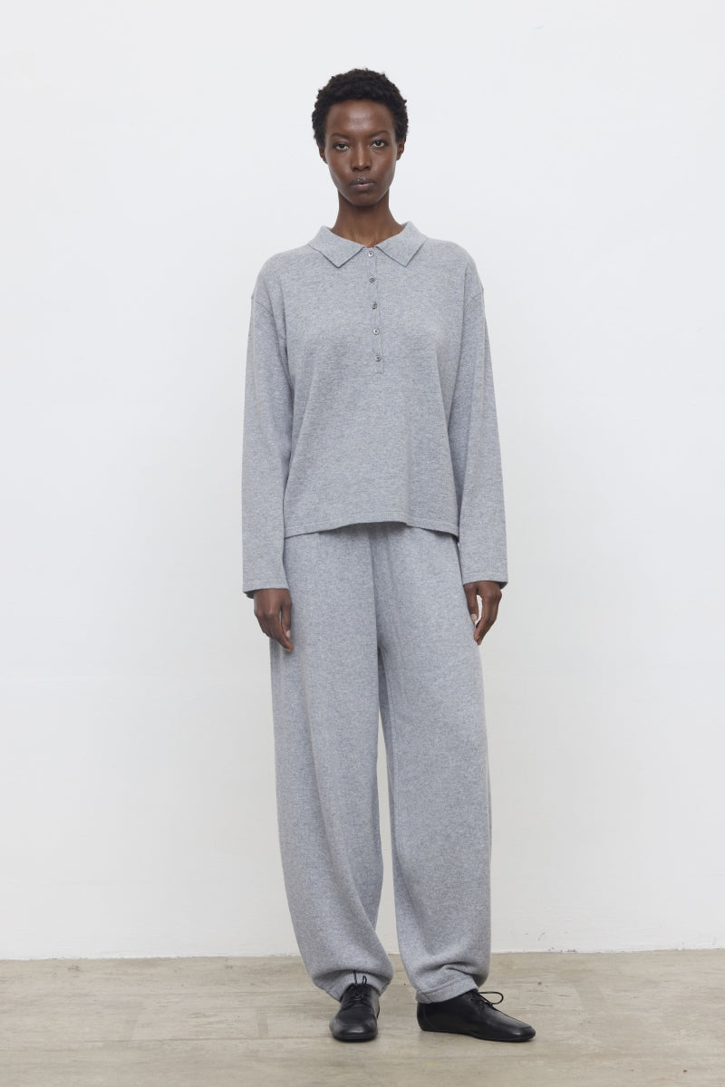 Grigio Polo Knit