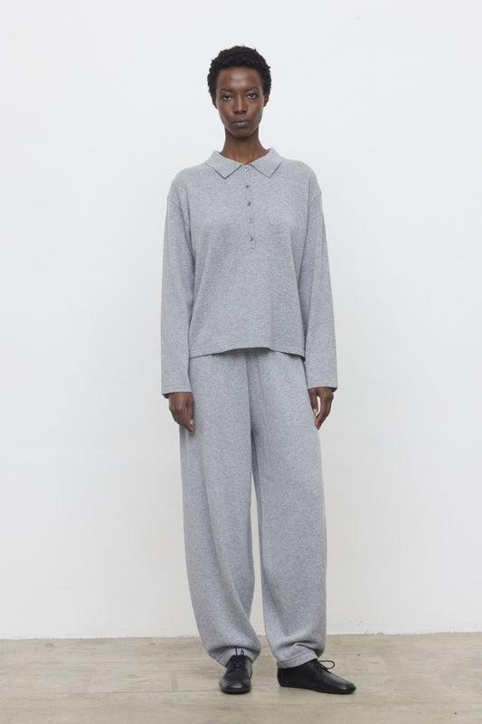 Grigio Polo Knit