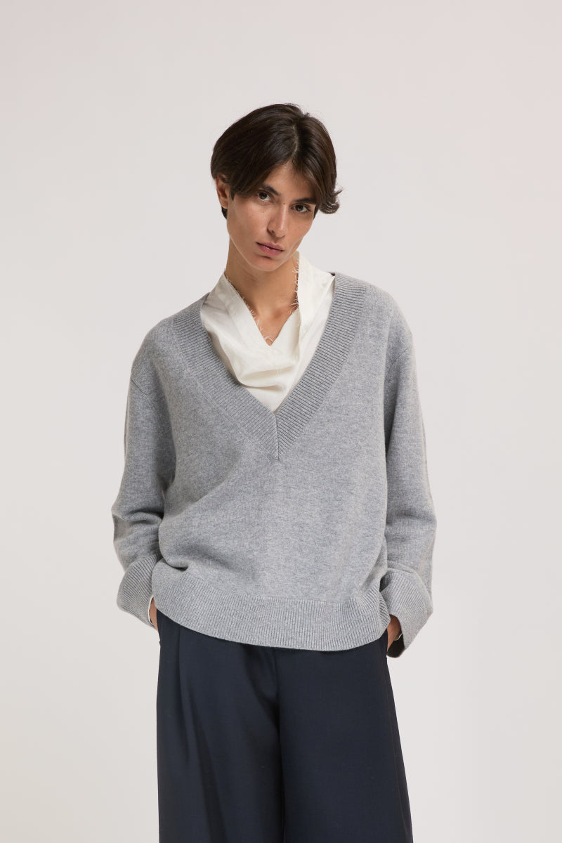 Grigio V-Knit