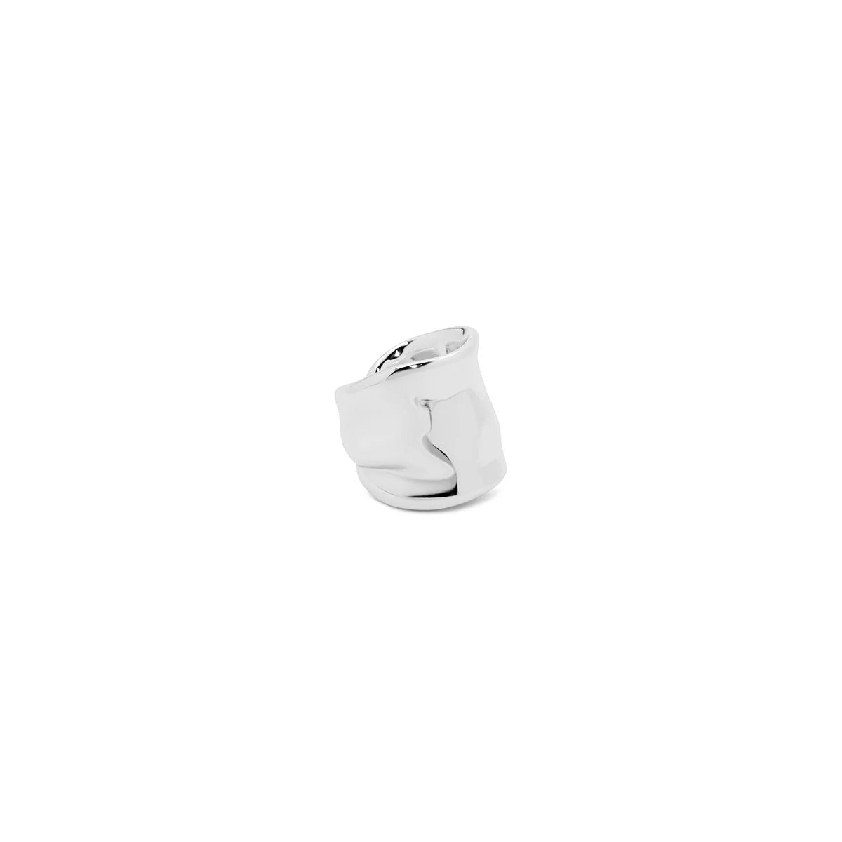 Molten Ara Earcuff Silver