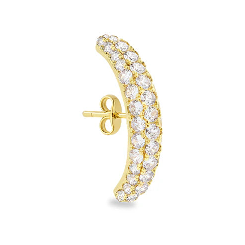 Vif Diamond Gold Earstud