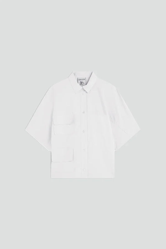 Boxy White Shirt