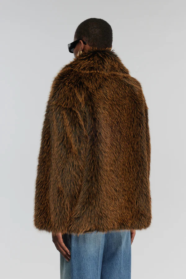 Brownie Fur Jacket