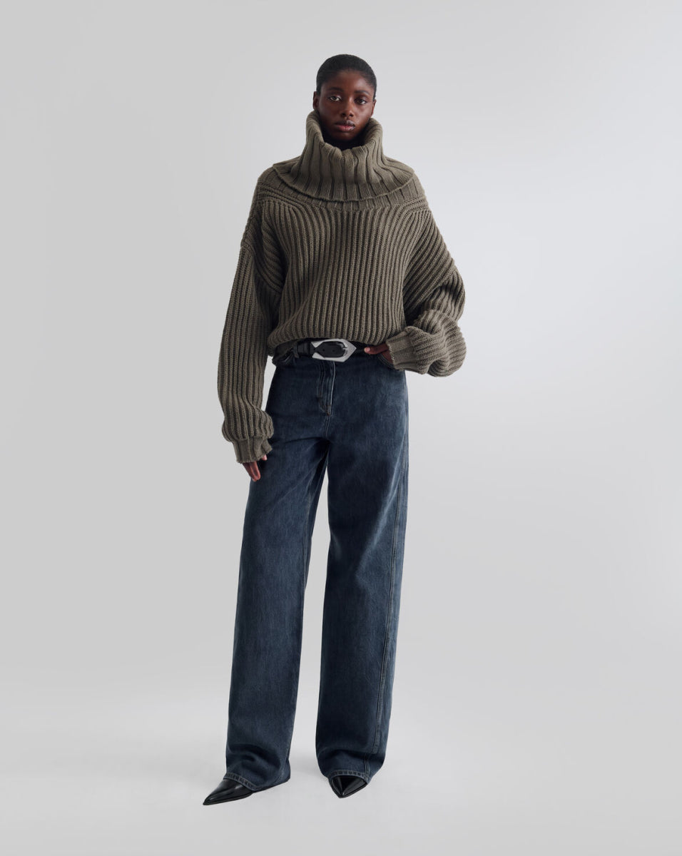 Hurricane High-Neck Knit